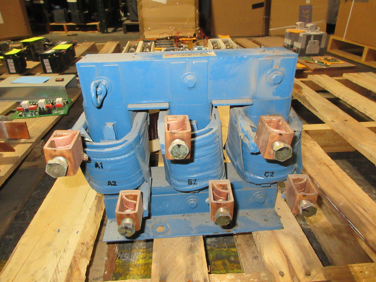MTE 3Ph Line Reactor RL-25002 0.090mH 250A 600V 50/60Hz Used