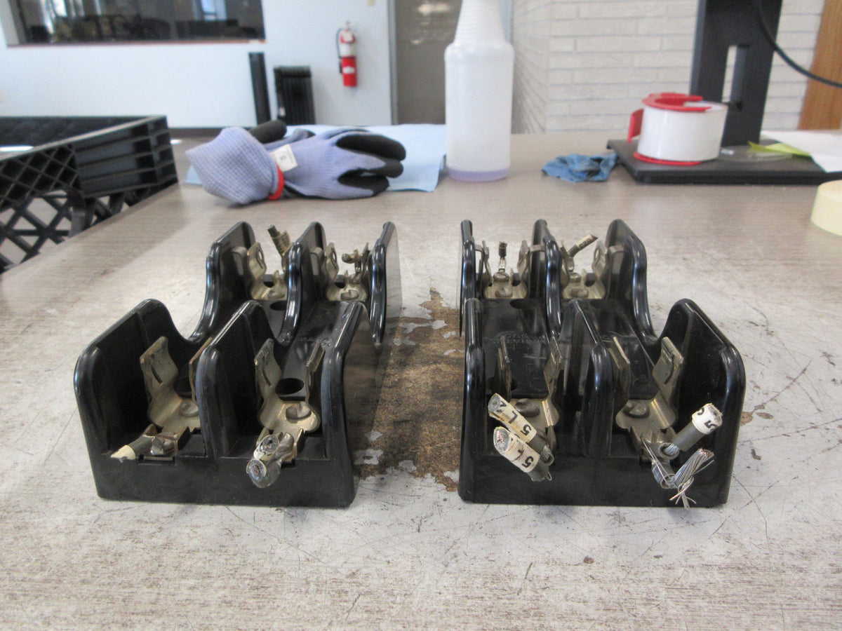 Marathon Fuseholder 6R30A2S 30A 600V 2P *Lot of 2* Used