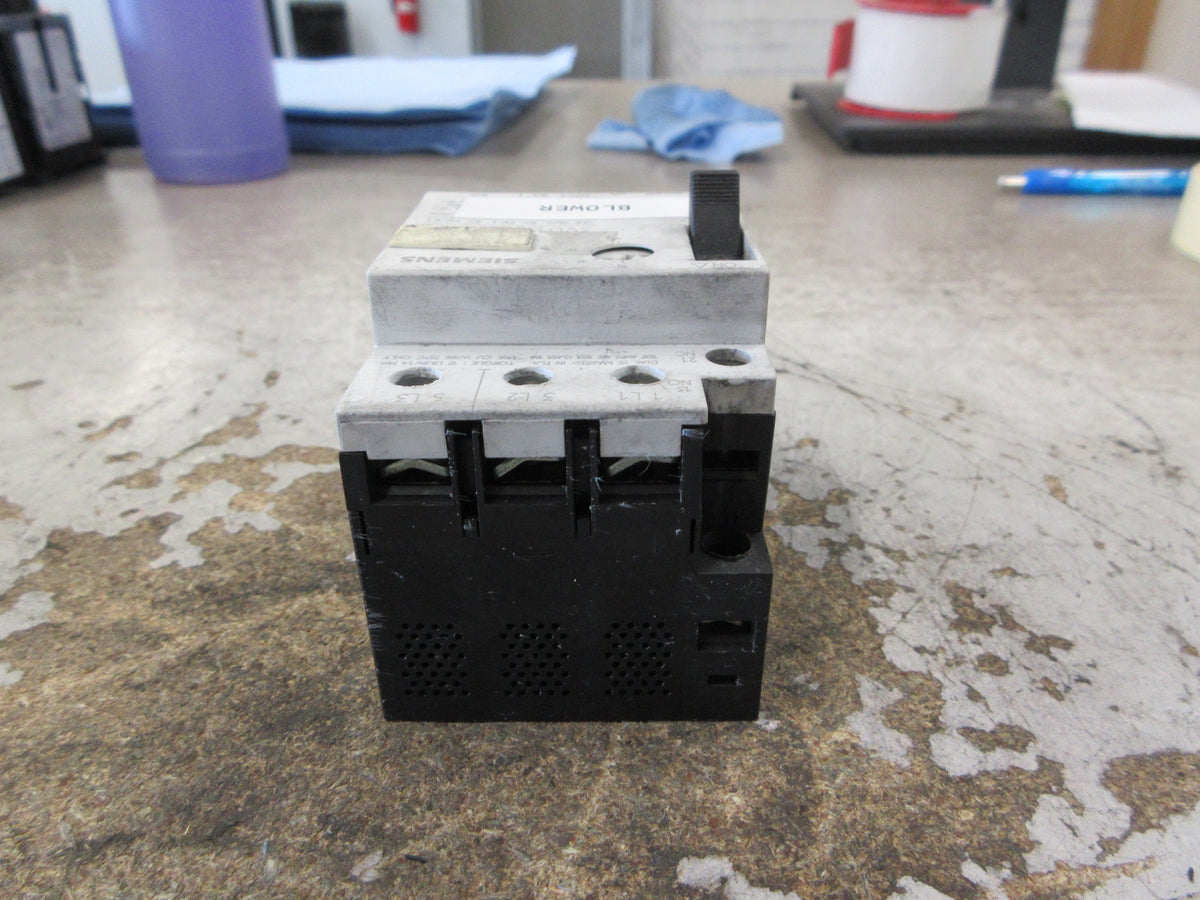 Siemens Manual Motor Protector 3VU1300-1MM00 Trip: 10-16A Used