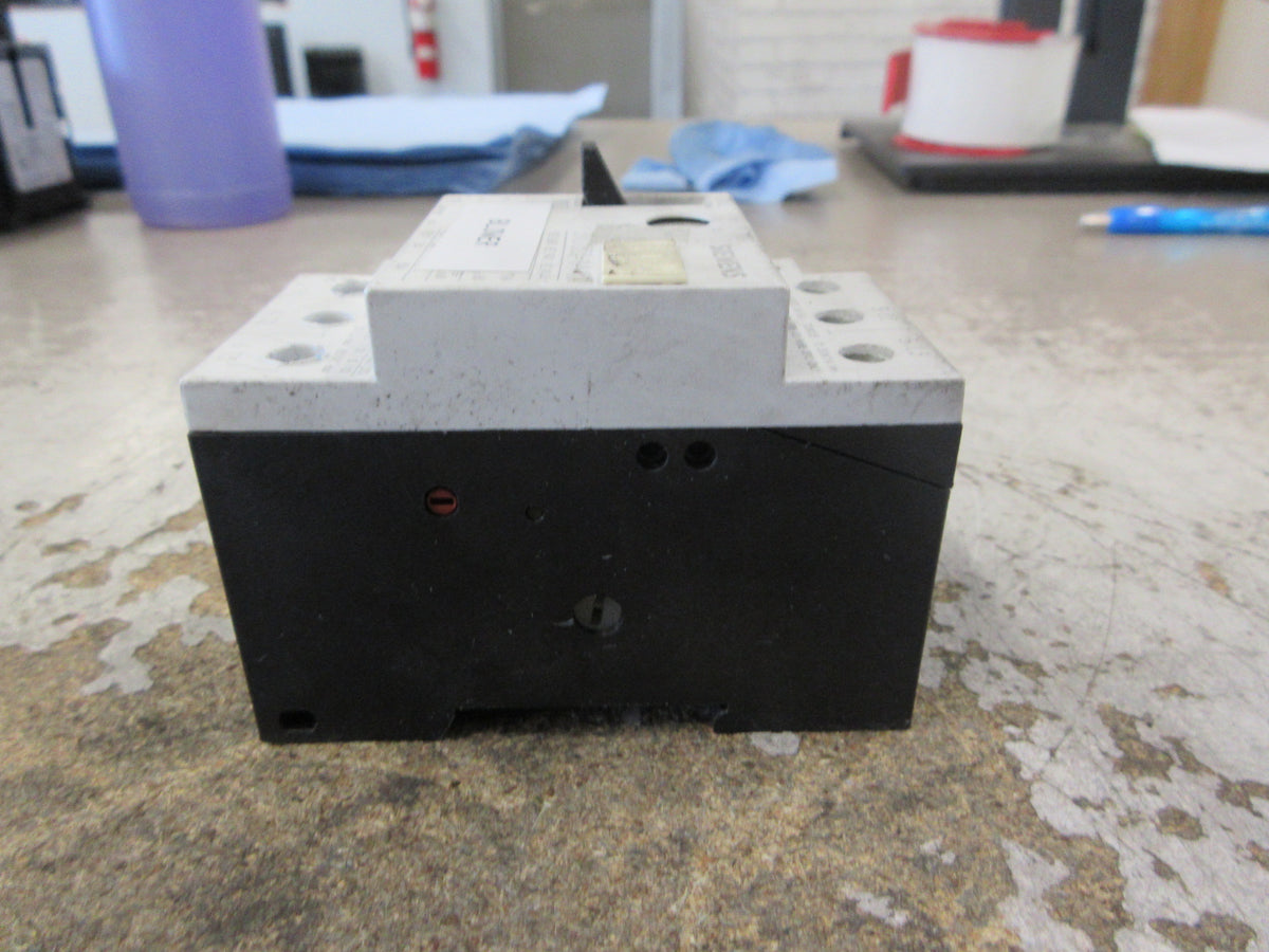 Siemens Manual Motor Protector 3VU1300-1MM00 Trip: 10-16A Used