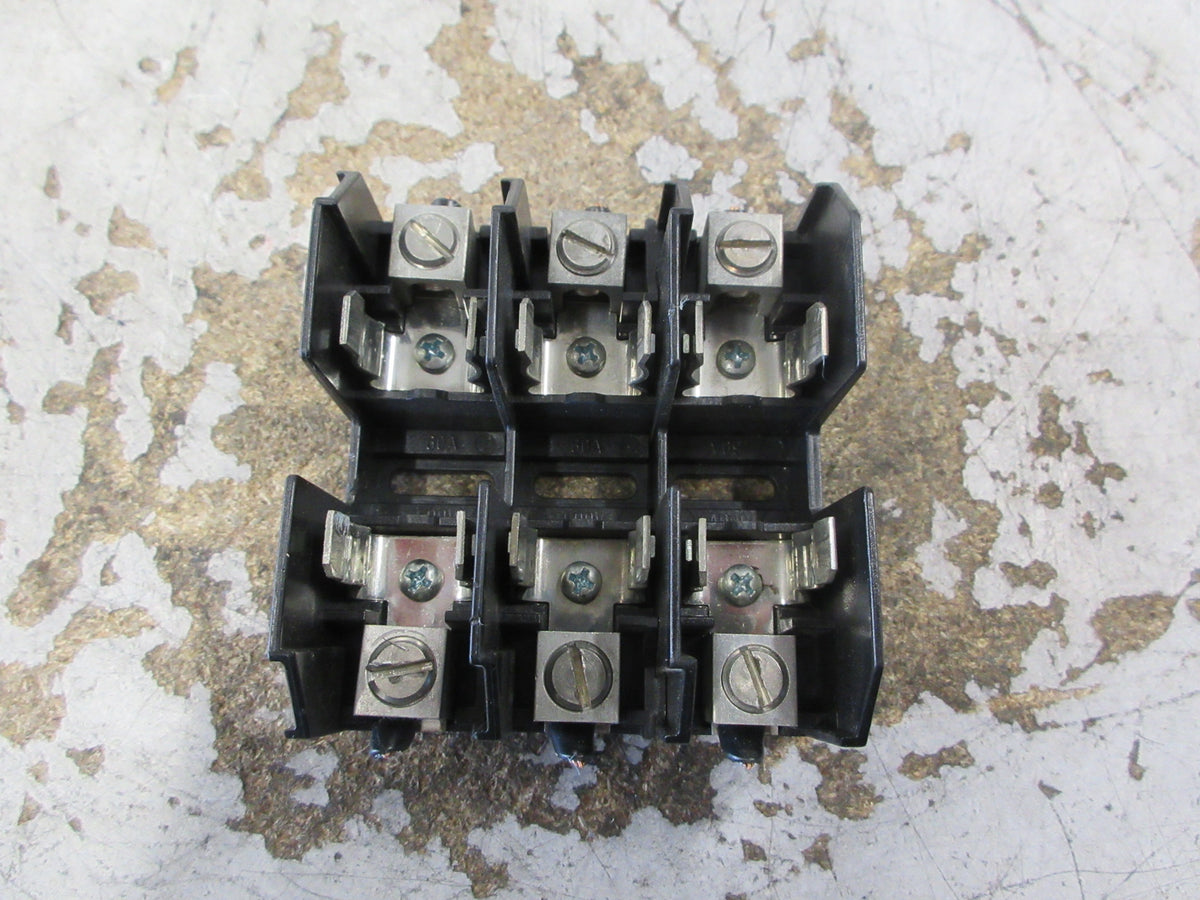 Littelfuse Fuseholder L60060C 3C 60A 600V 3P Used