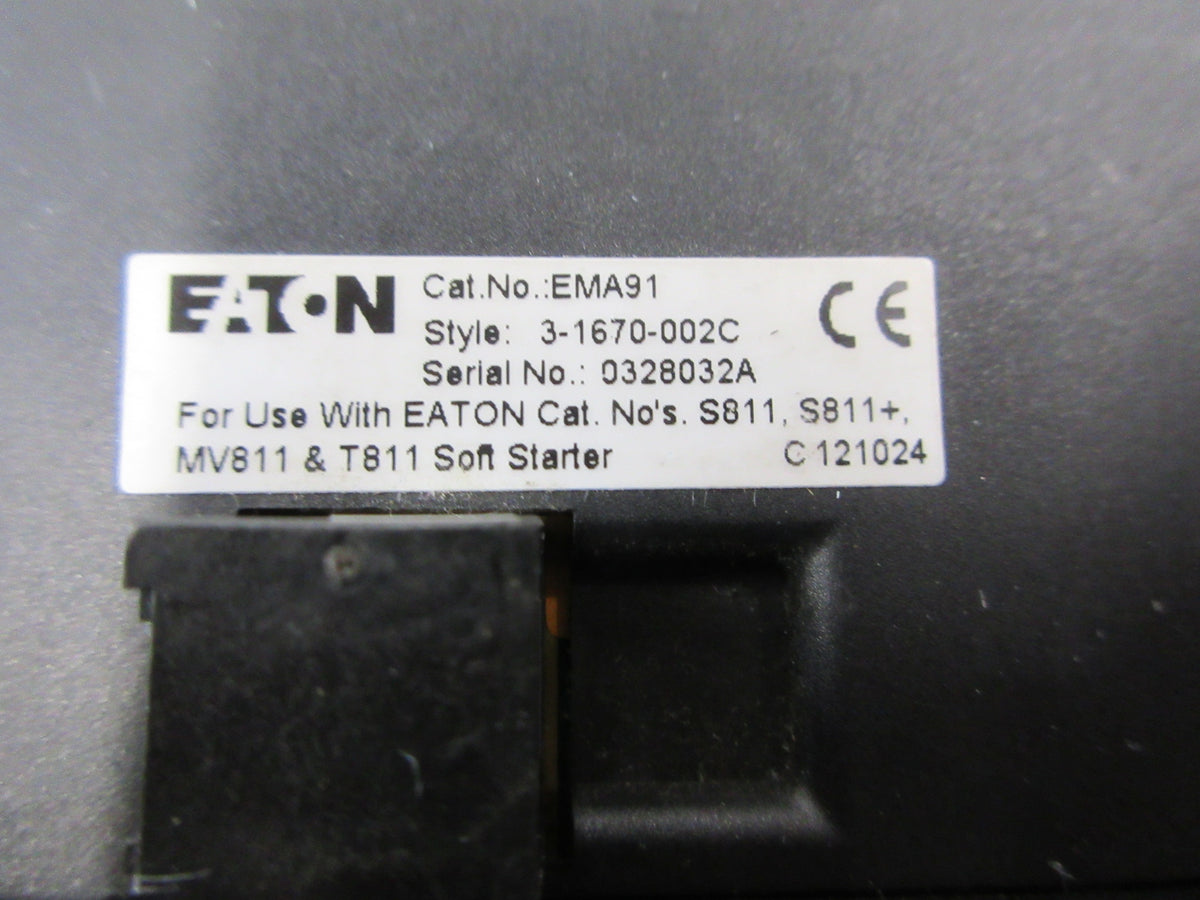Eaton Keypad EMA91 Style: 3-1670-002C Used