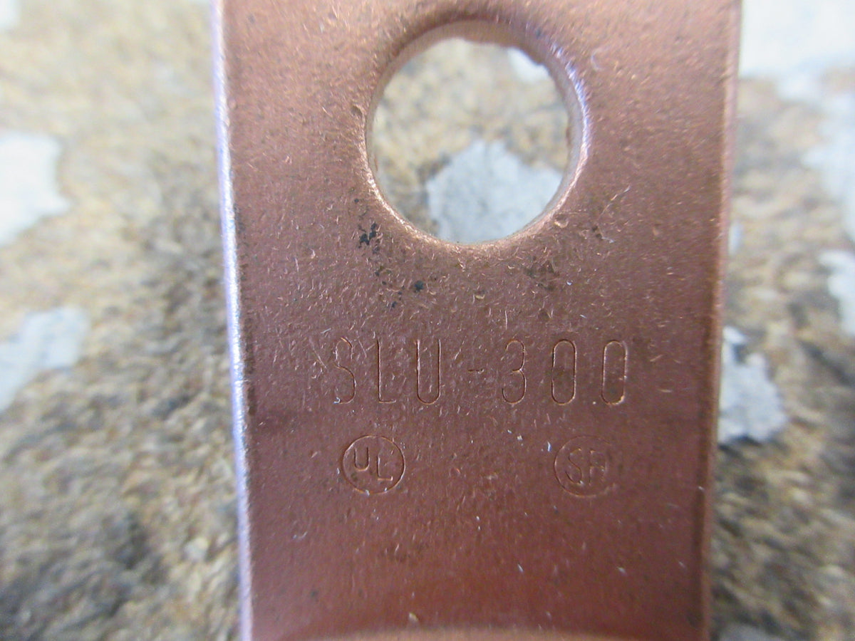 Burndy Copper Mechanical Lug SLU-300 1/0-350MCM Used