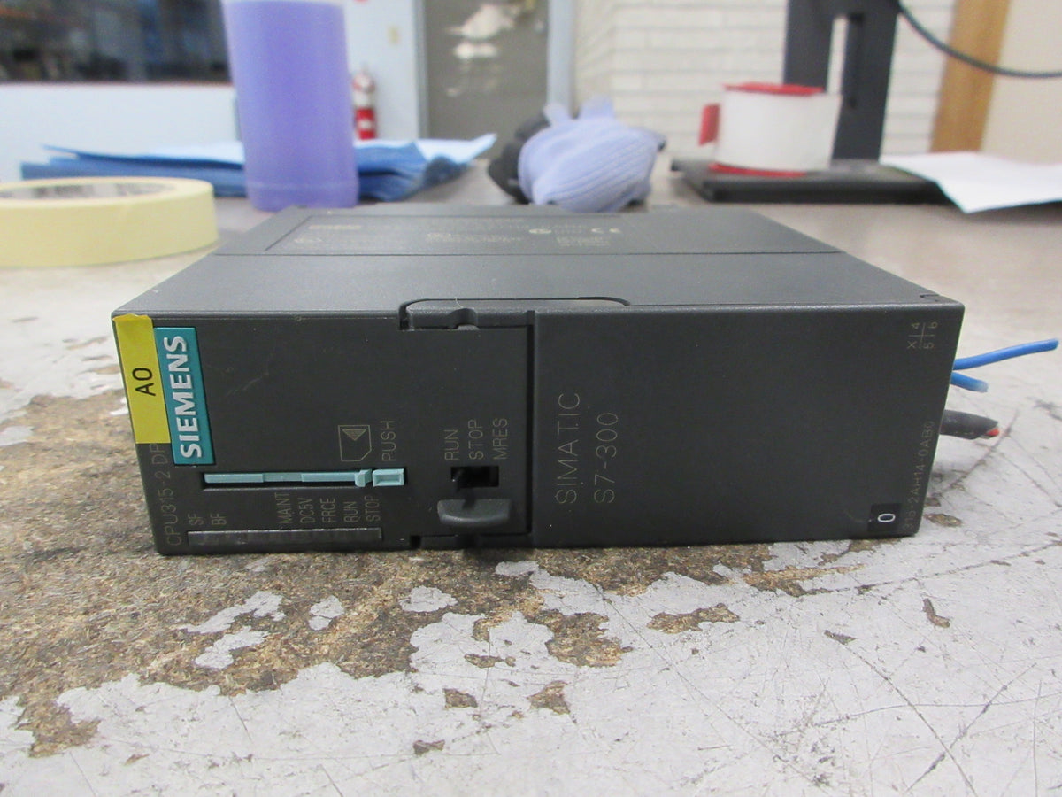 Siemens Simatic S7 CPU Module 6ES7 315-2AH14-0AB0 E-Stand: 3 Used