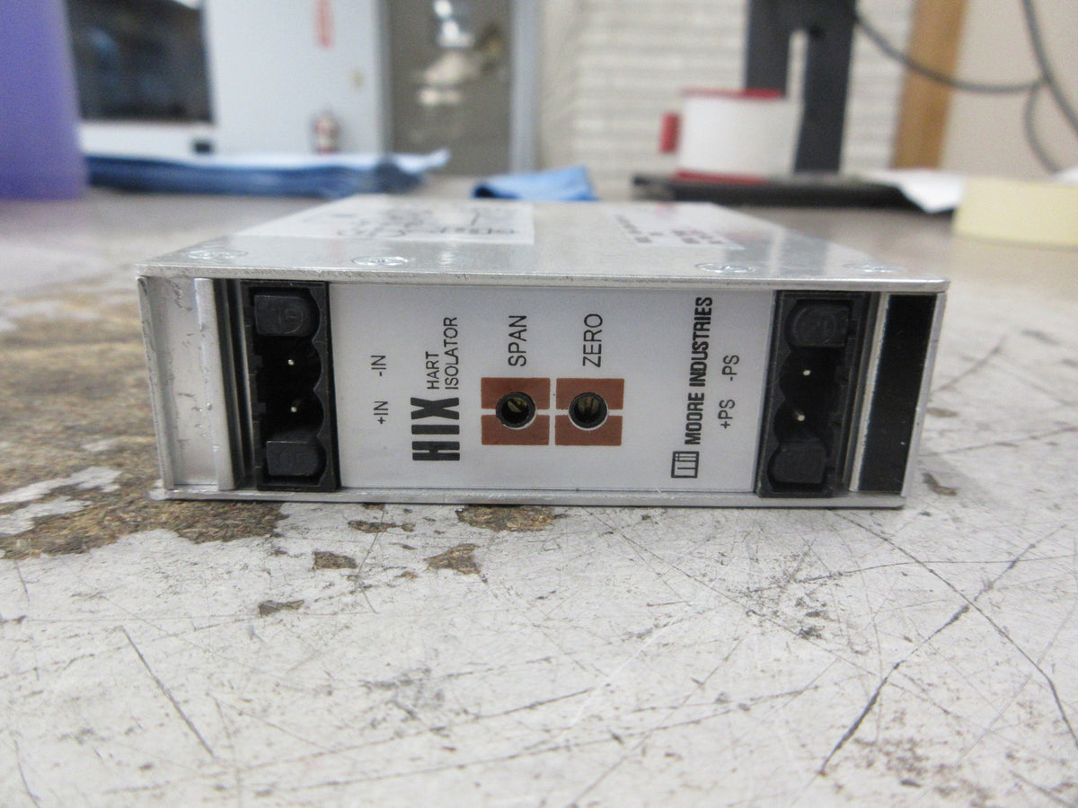 Moore Industries HIX HART Isolator HIX/4-20MA/4-20MA/12-42DC Used