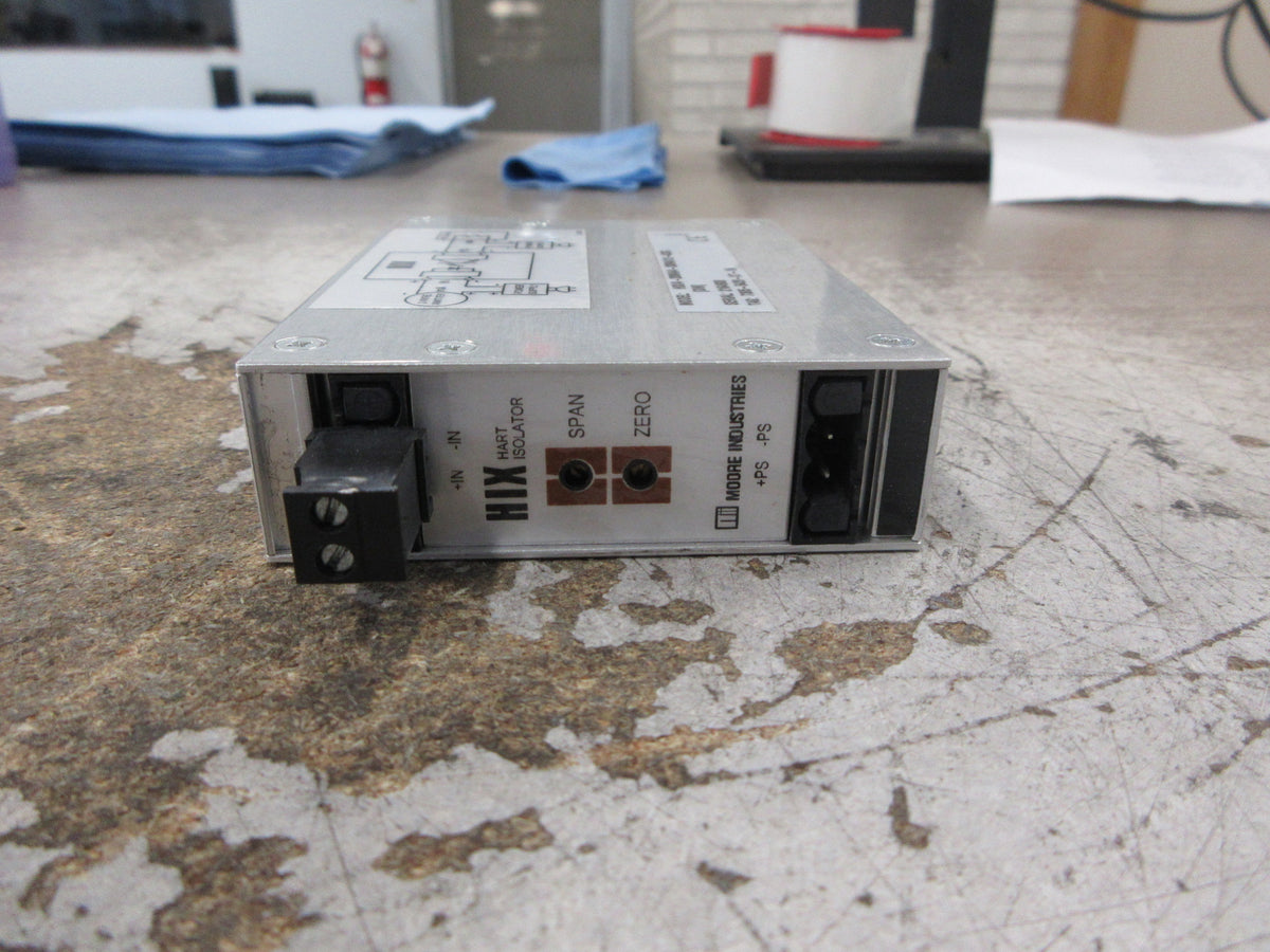 Moore Industries HIX HART Isolator HIX/4-20MA/4-20MA/12-42DC Used