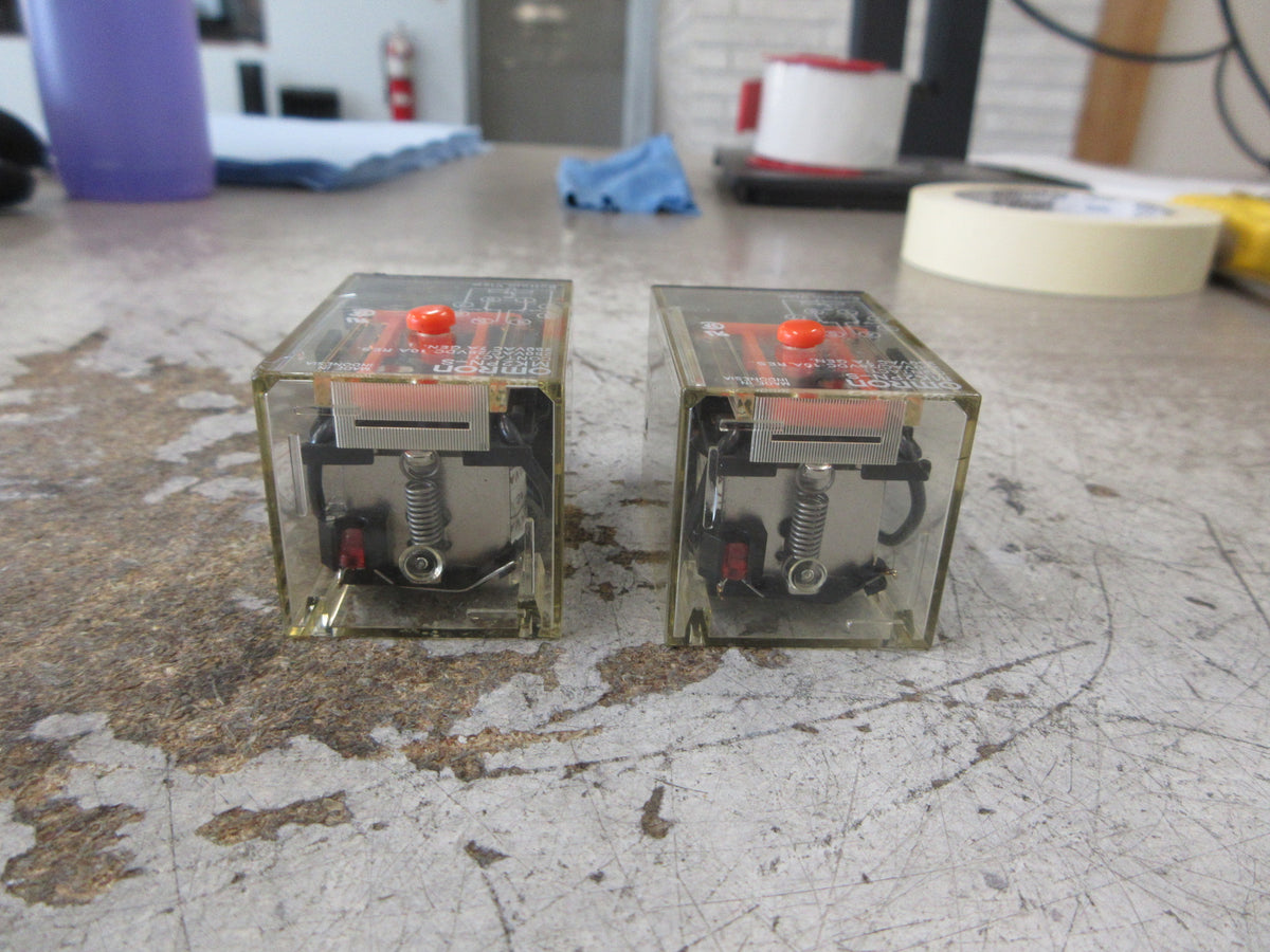 Omron Relay MK2PN-S 24V Coil *Lot of 2* Used