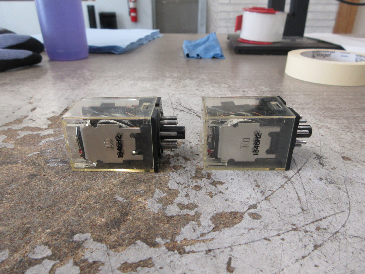 Omron Relay MK2PN-S 24V Coil *Lot of 2* Used