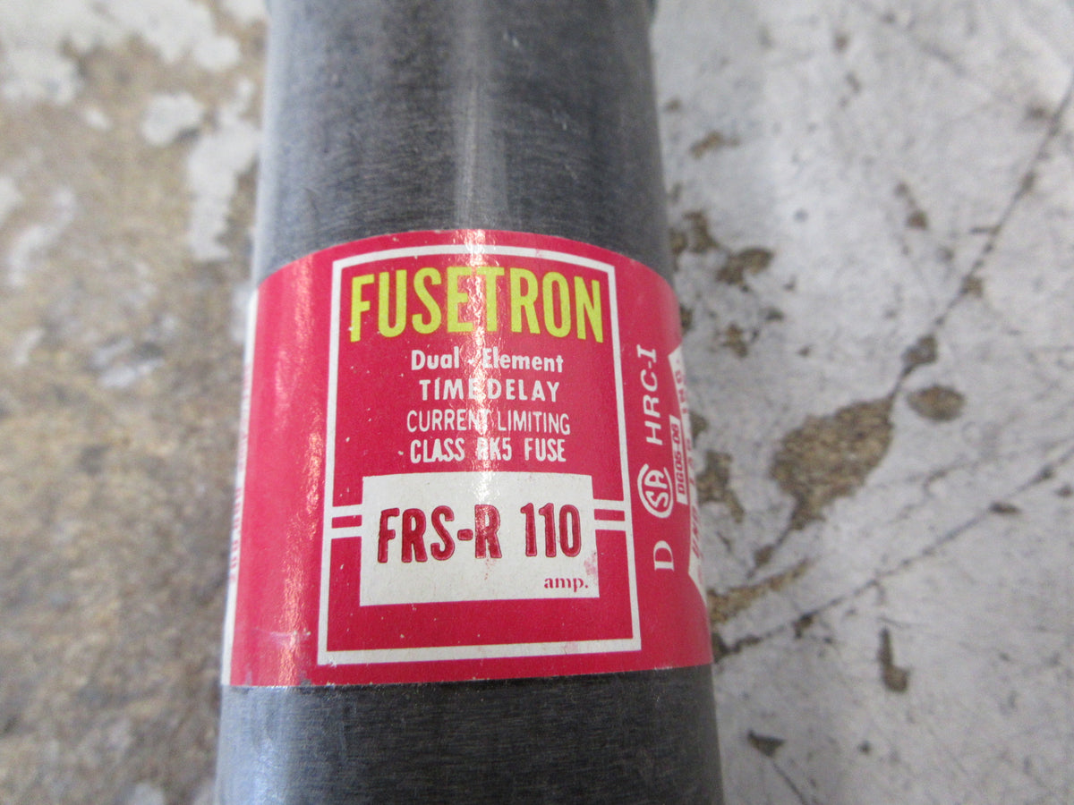 Bussmann Fusetron Fuse FRS-R-110 110A 600V Used