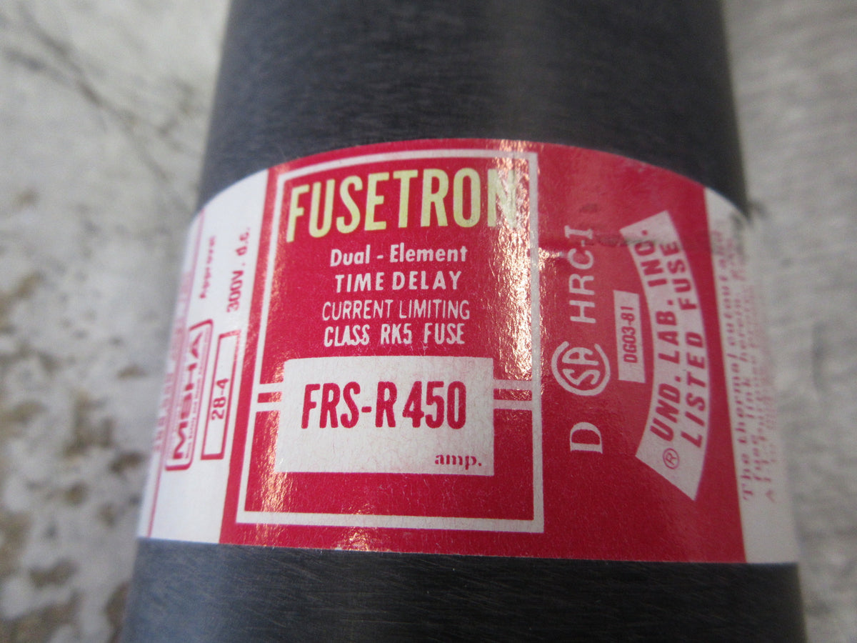 Bussmann Fusetron Fuse FRS-R 450 600V 450A Used