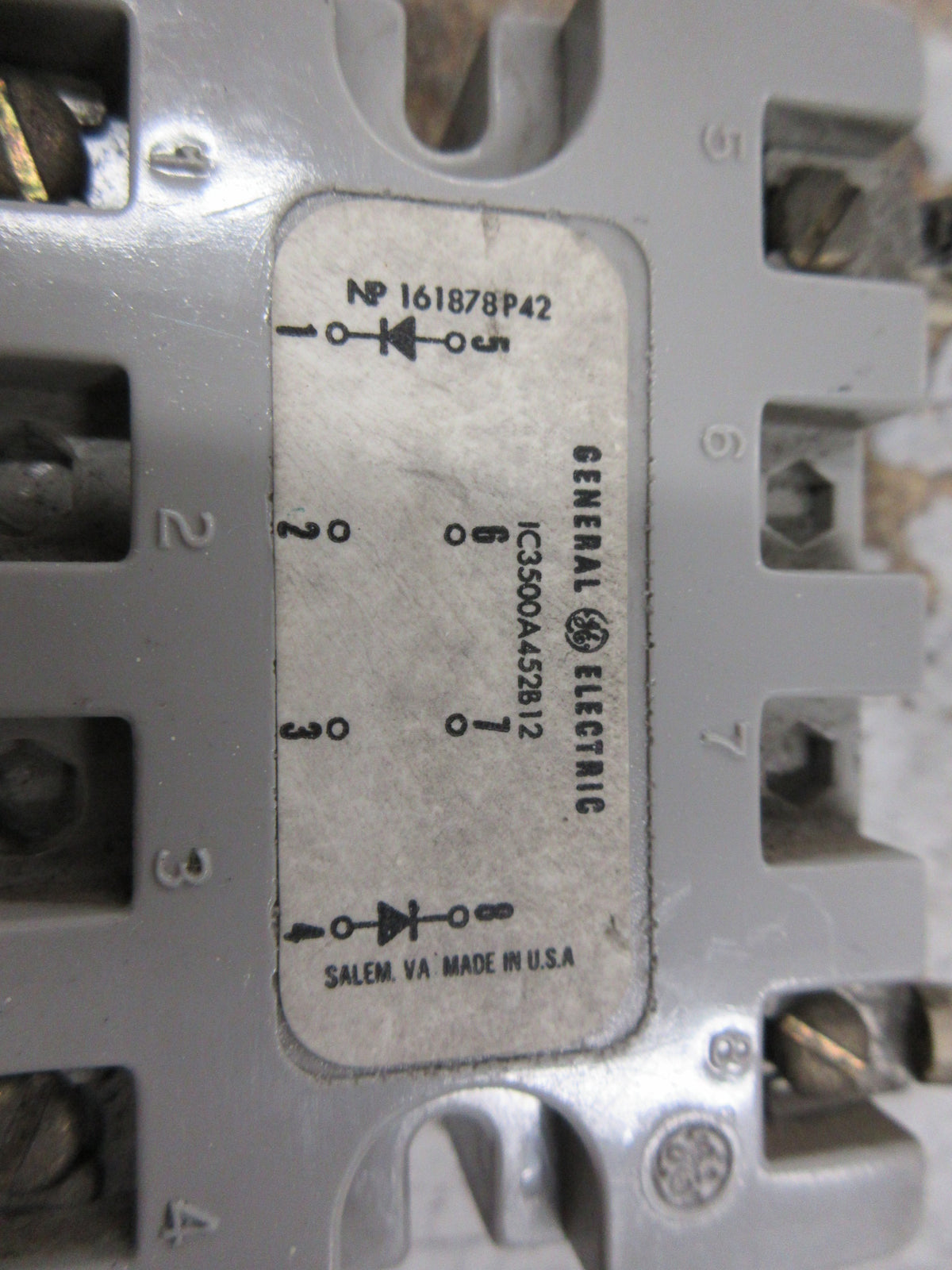GE Rectifier Block IC3500A452B12 Used