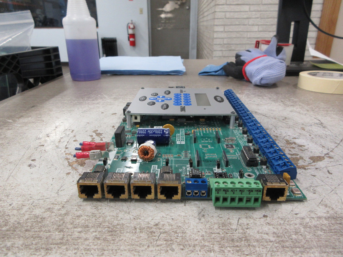 Leviton Z-Max Master Unit Board OX-70121-00-00-01 Rev. F Used