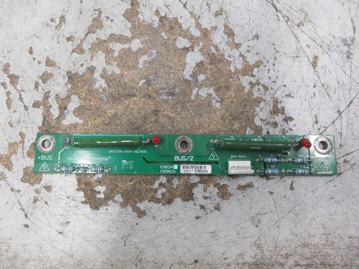 Power Electronics Inc. Bus Board E982AA Used
