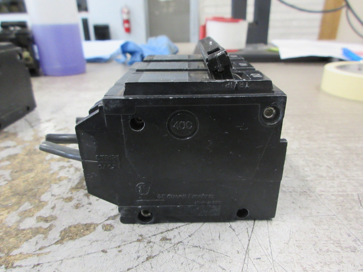 GE Clip-On Circuit Breaker THQL32035 35A 240V 3P Used