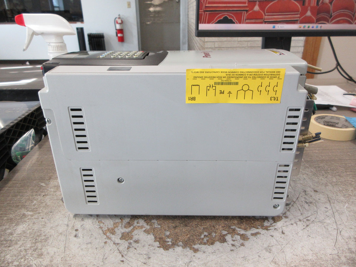 Allen-Bradley PowerFlex 700S AC Drive 20DD014A0EYNANASE Ser. D 10HP 3Ph Used