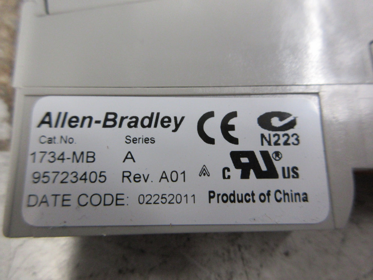 Allen-Bradley Mounting Base w/ Terminal Block 1734-MB / 1734-RTB *Lot of 3* Used