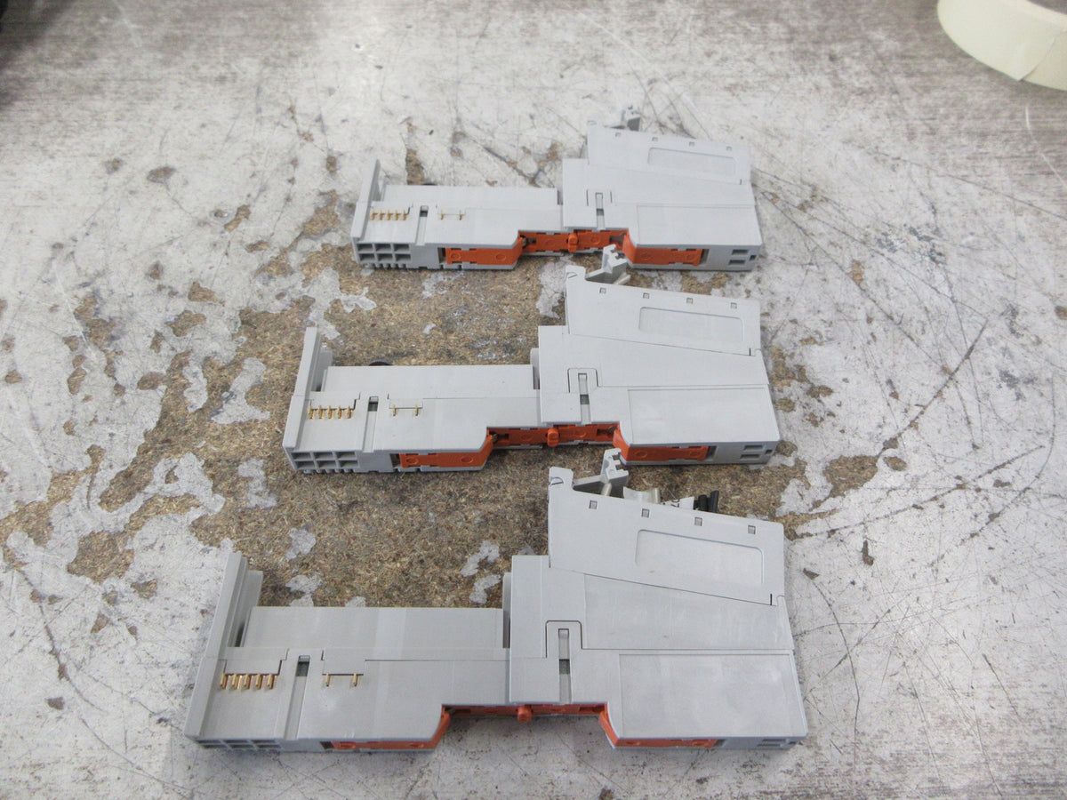 Allen-Bradley Mounting Base w/ Terminal Block 1734-MB / 1734-RTB *Lot of 3* Used