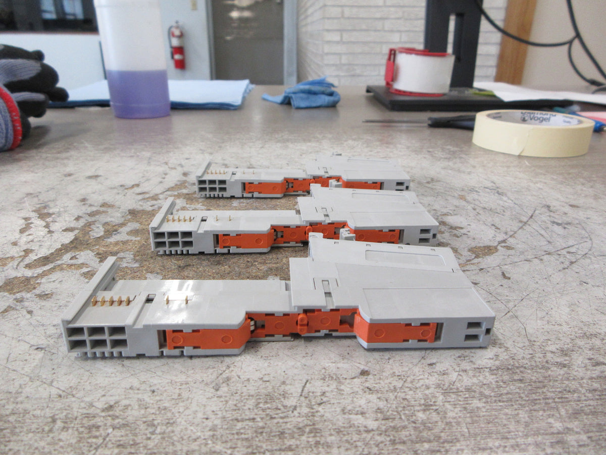 Allen-Bradley Mounting Base w/ Terminal Block 1734-MB / 1734-RTB *Lot of 3* Used