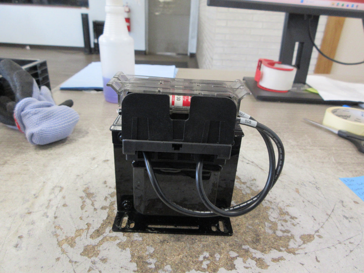 Hevi-Duty Control Transformer E250E 0.250 KVA Pri: 120/240V Sec: 24V 60Hz Used