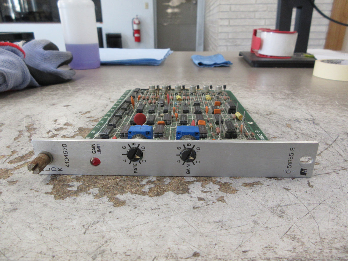 Reliance CLDK Current Loop Module 0-51865-9 *Missing (1) Mounting Screw* Used