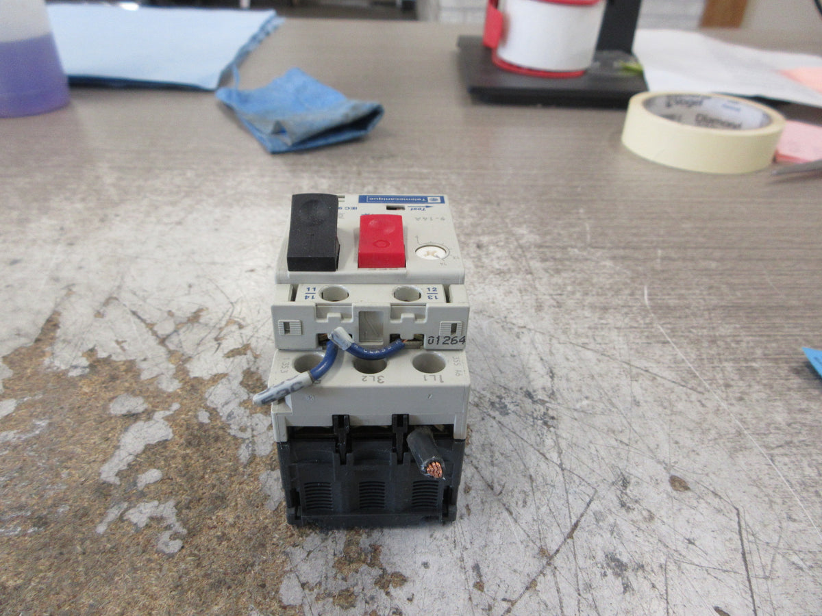 Telemecanique Manual Starter GV2-M16 Trip: 9-14A Used