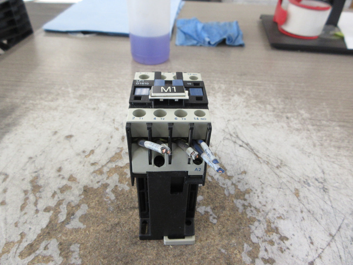 Telemecanique Contactor LP1 D1810 24VDC Coil 35A 600V Used