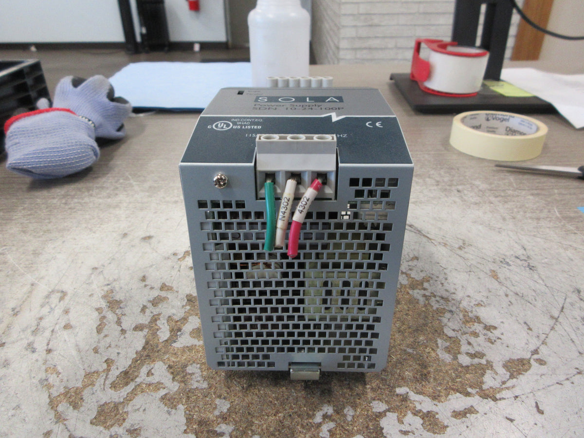 Emerson Sola Power Supply SDN 10-24-100P Used