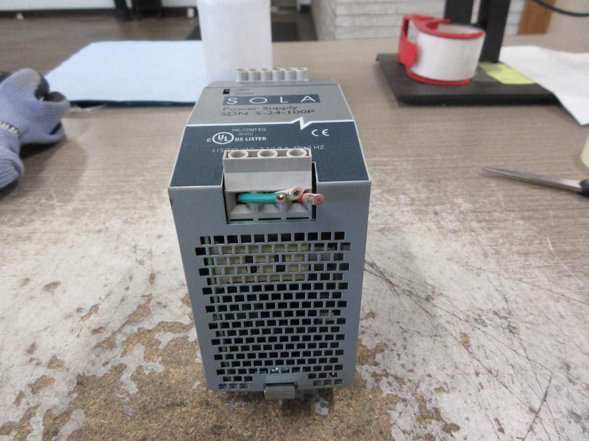 Emerson Sola Power Supply SDN 5-24-100P Used