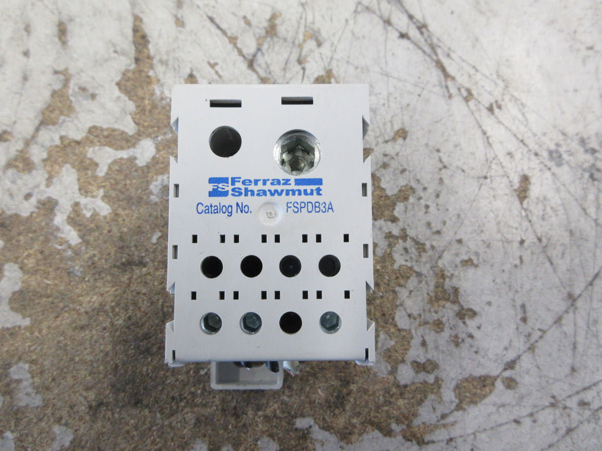 Ferraz Shawmut Power Distribution Block FSPDB3A 310A 600V 1P Used