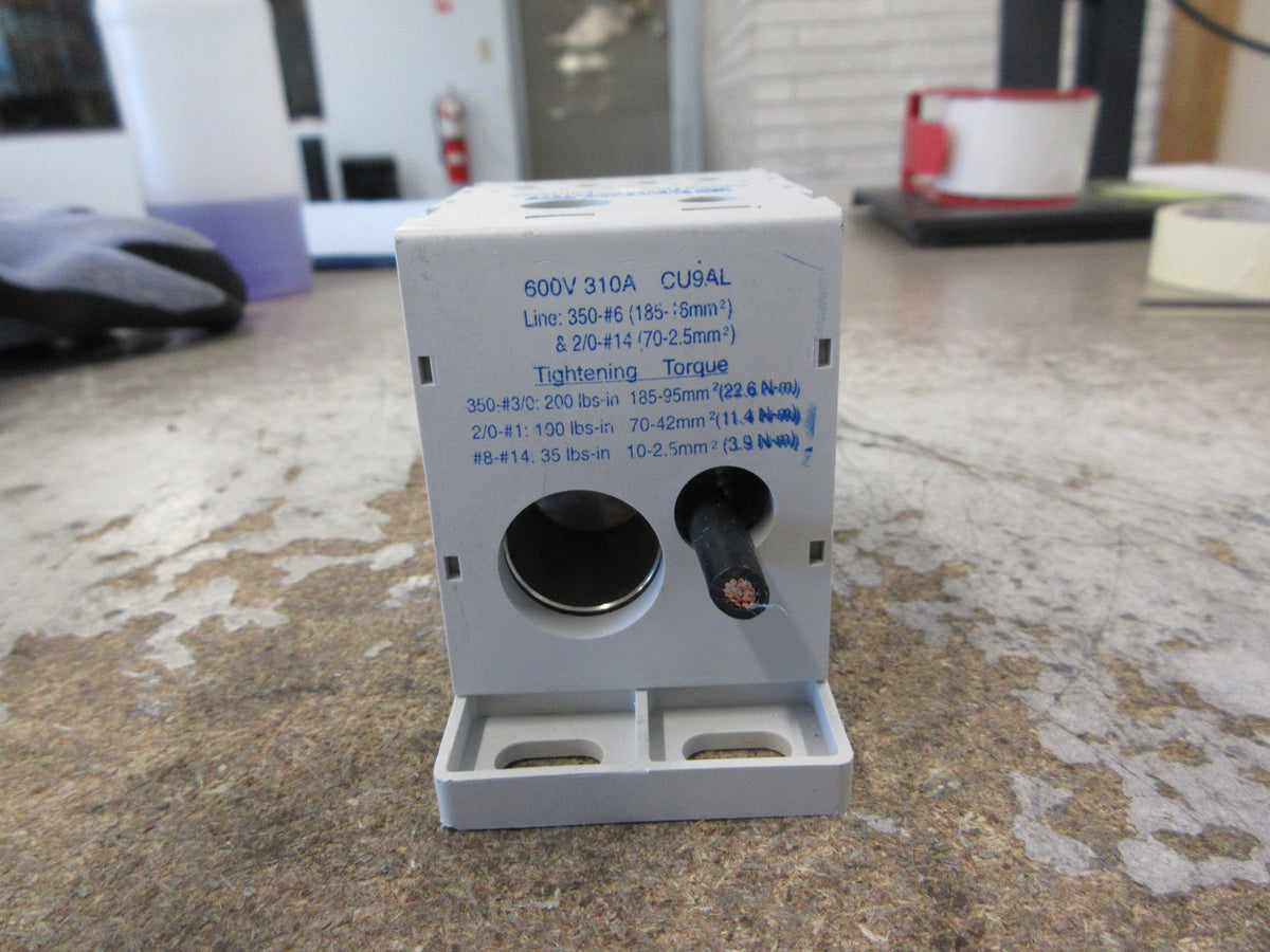 Ferraz Shawmut Power Distribution Block FSPDB3A 310A 600V 1P Used