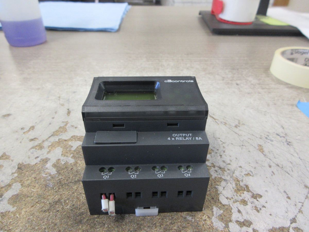 C3 Controls Smart Programmable Relay 900-SBA8I4OM Ser. B 110-240VAC Used