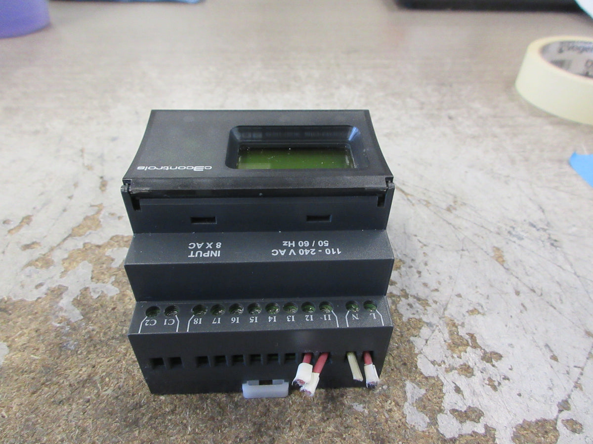 C3 Controls Smart Programmable Relay 900-SBA8I4OM Ser. B 110-240VAC Used
