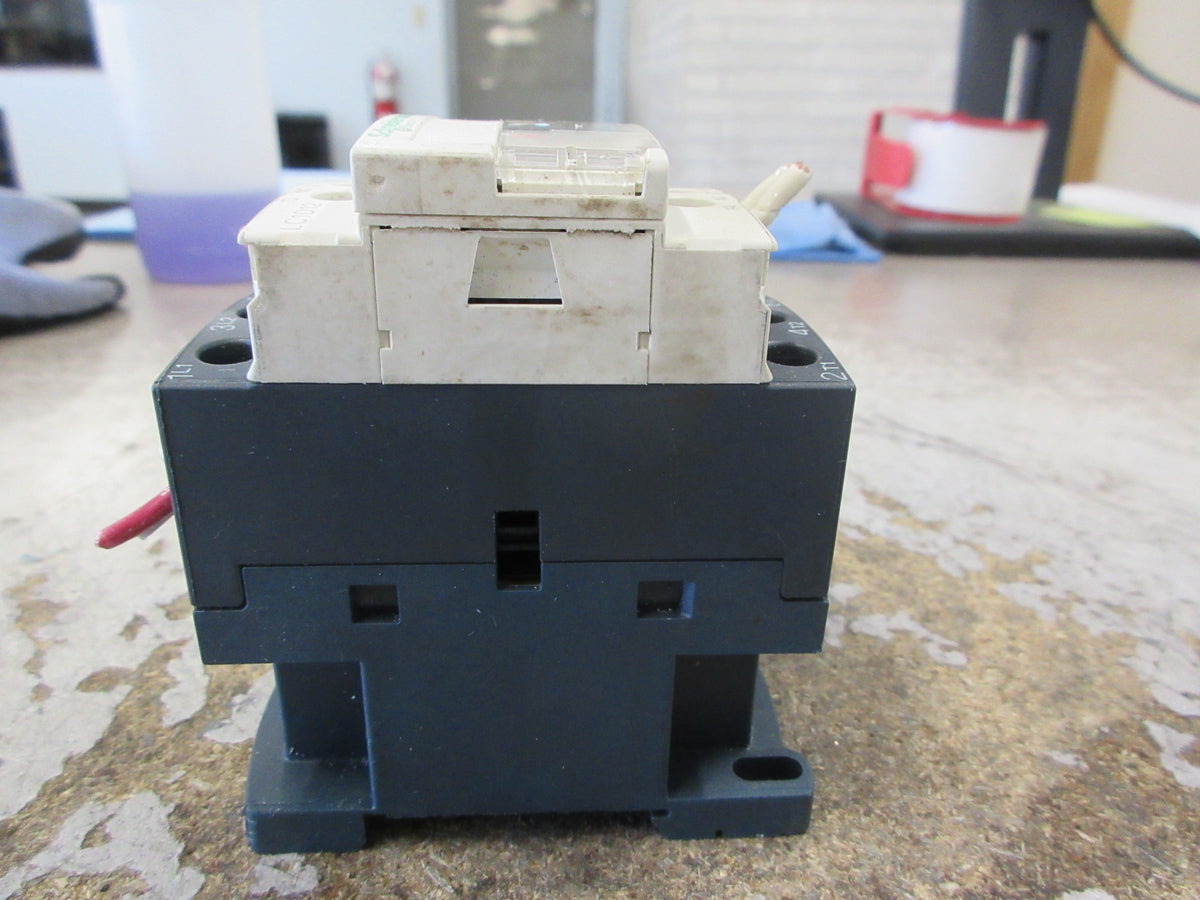 Schneider Electric Contactor LC1D12 120V Coil 25A 600V Used