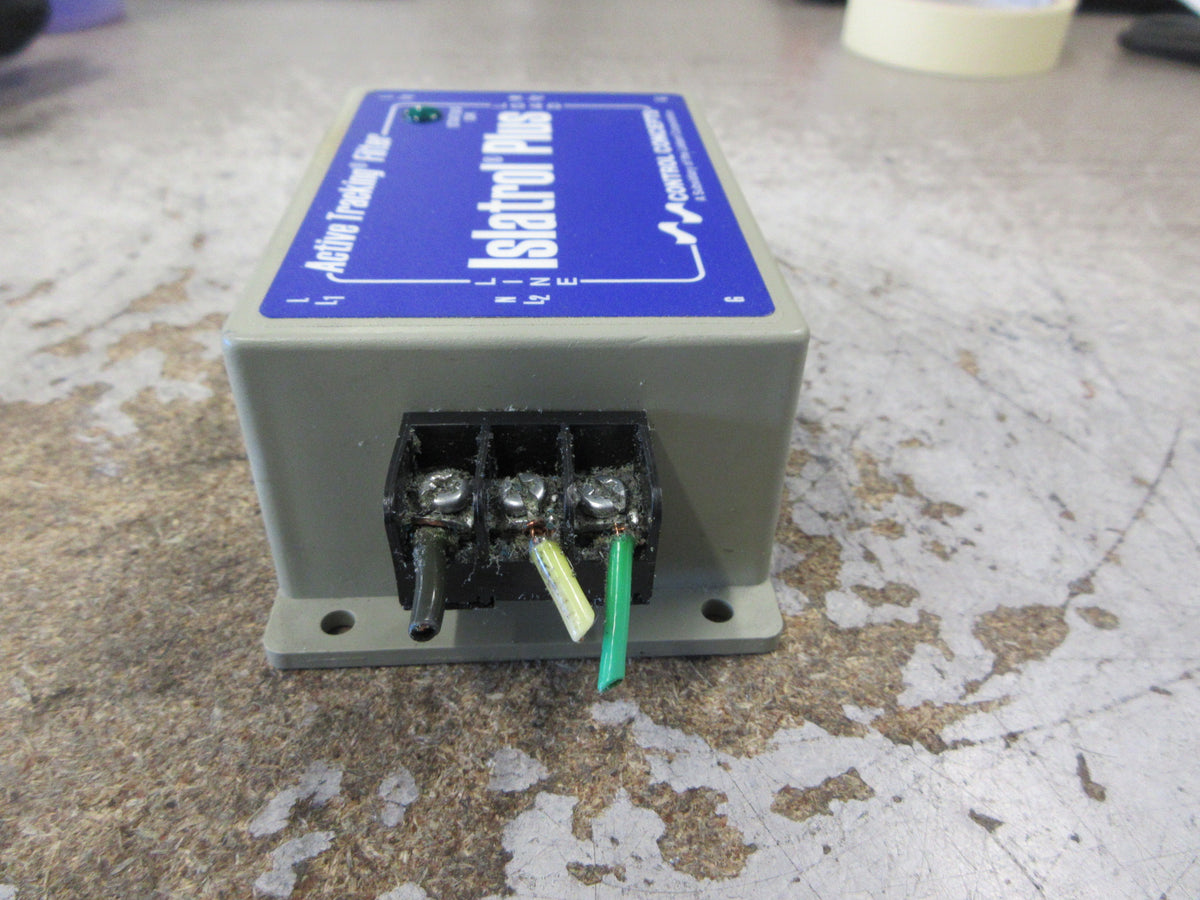 Control Concepts Islatrol Plus Active Tracking Filter IC+102 120V 50/60Hz Used