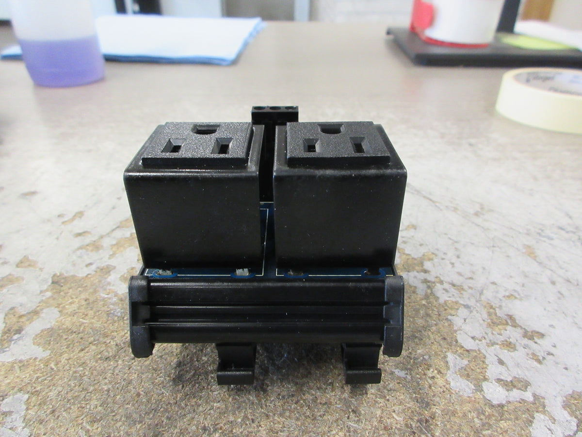 ASI Duplex Power Outlet IMACP02 120V 15A Used