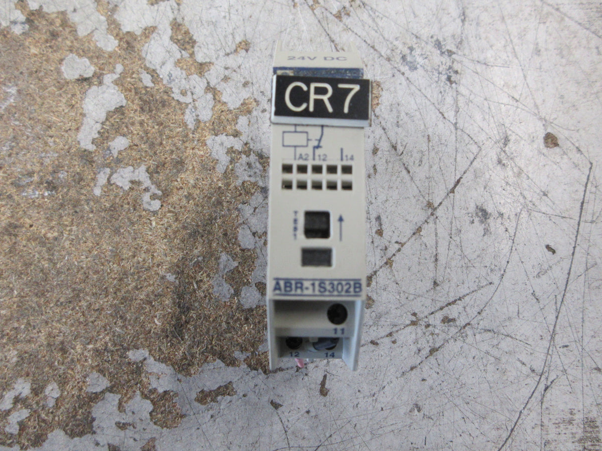 Telemecanique Interface Relay ABR-1S302B 24VDC Used