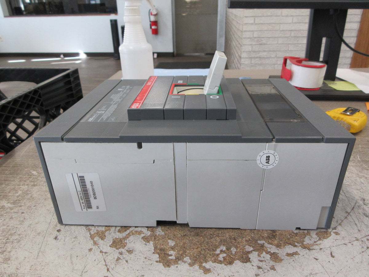 ABB SAC Isomax S6 Circuit Breaker S6H-D 800 600V 800A 3P Used