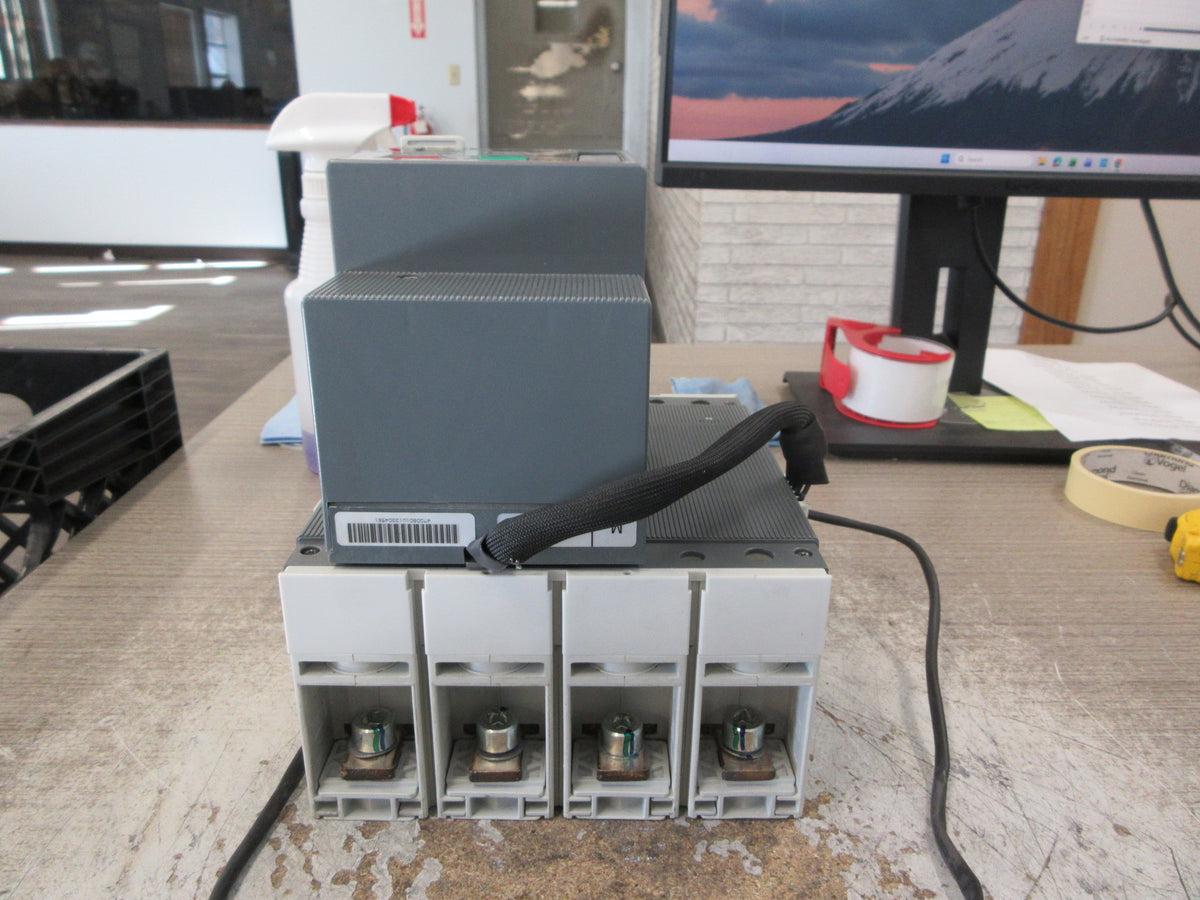 ABB SACE Tmax Circuit Breaker T5N 400 600V 400A 4P Electronic Operator Used