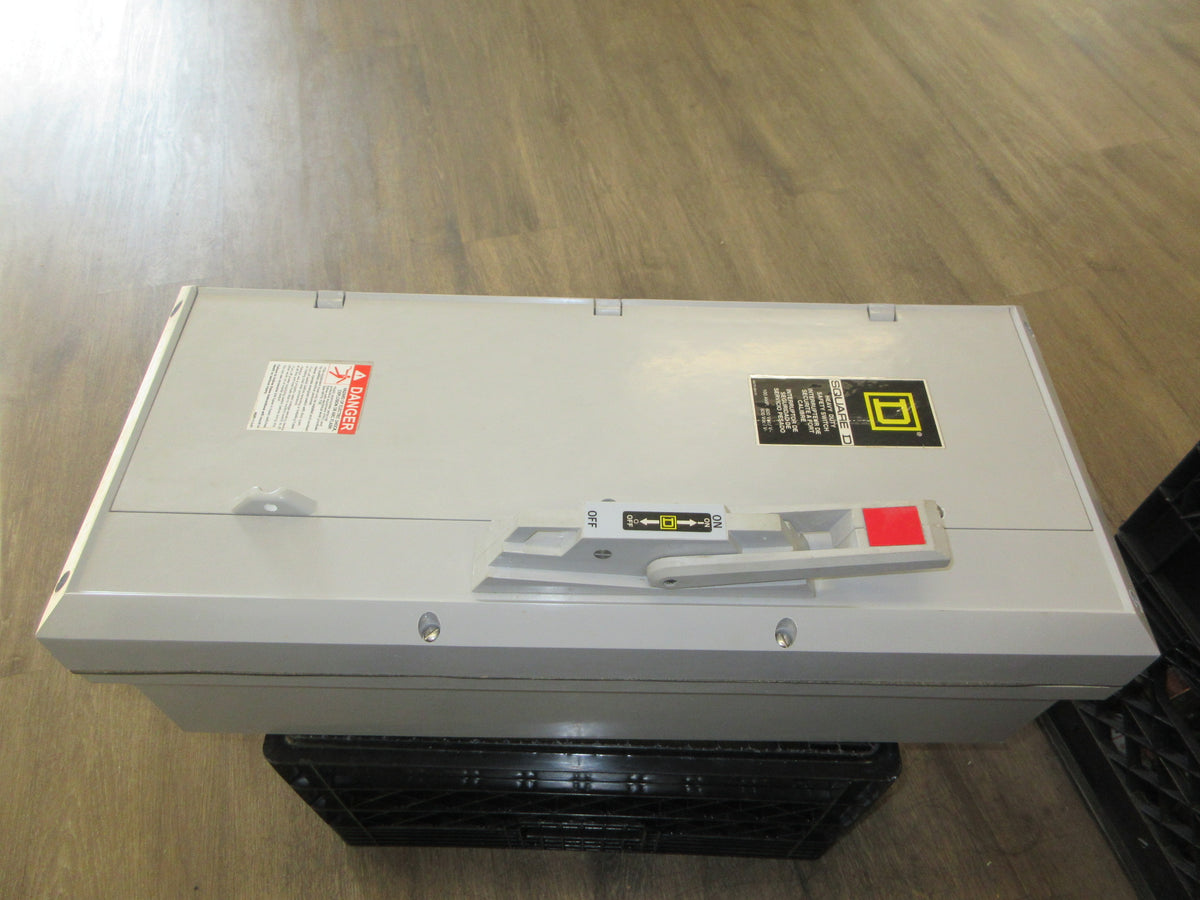 Square D Heavy Duty 4X Fusible Safety Switch/Disconnect H363DX 100A New Surplus