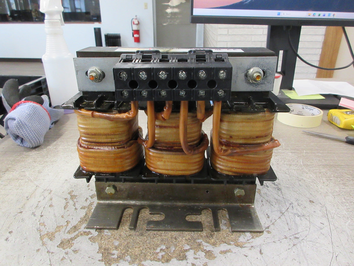 TCI KLR Series Line Reactor KLR55ATB 55A 600V 60Hz 3Ph Used