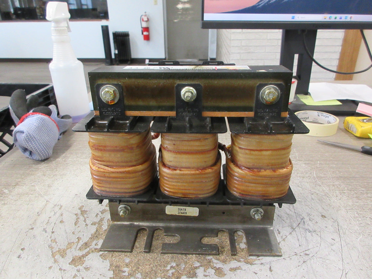 TCI KLR Series Line Reactor KLR55ATB 55A 600V 60Hz 3Ph Used