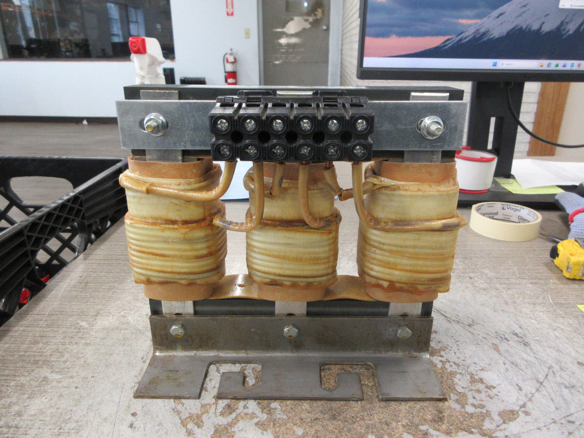 TCI KLR Series Line Reactor KLR55CTB 55A 600V 50/60Hz 3Ph Used