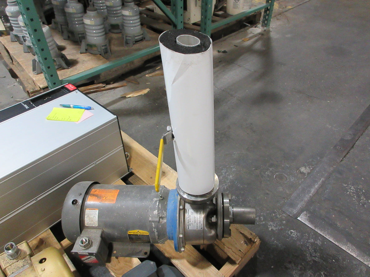 Goulds G&L Series SSH Stainless Steel Pump 9SH2J51A0 5HP 3450RPM 1100GPM Used