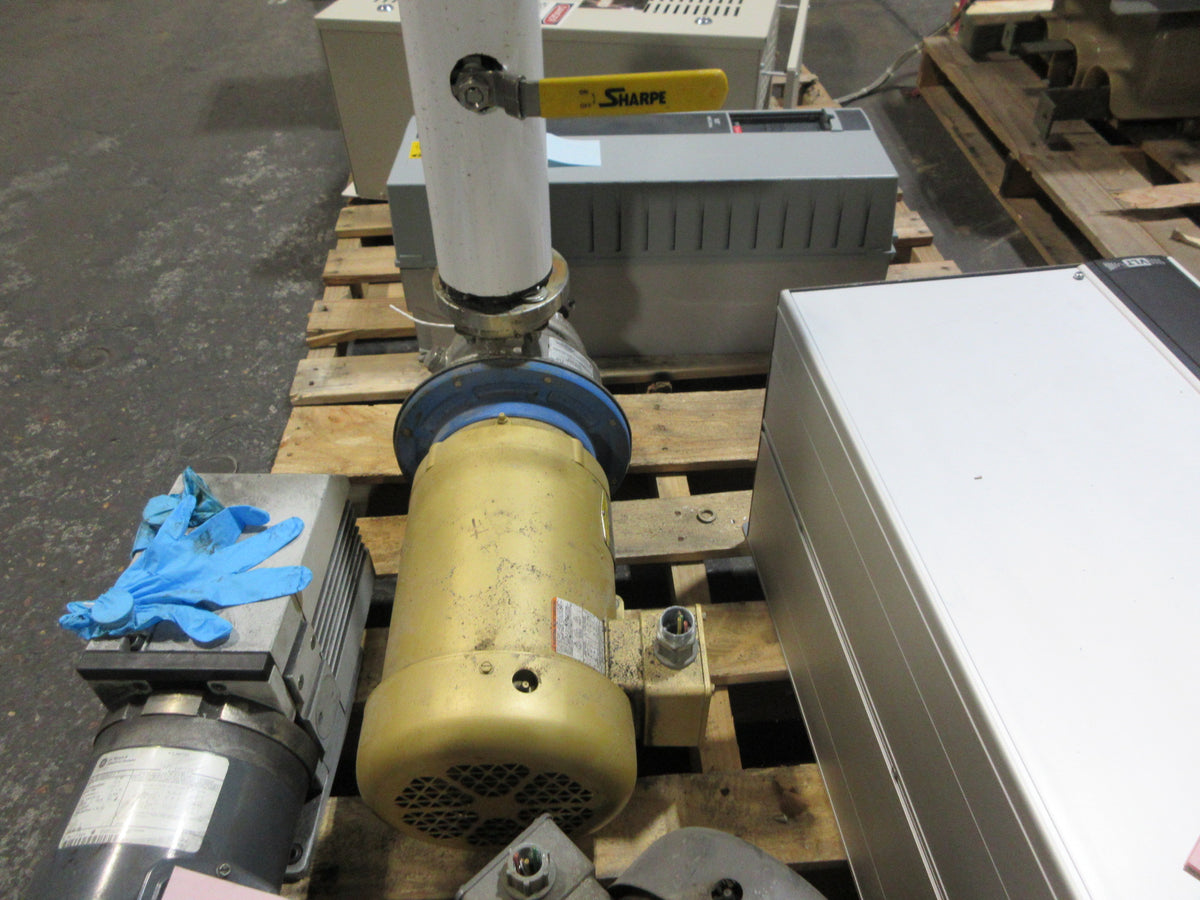 Goulds G&L Series SSH Stainless Steel Pump 9SH2J52A0 5HP 3470RPM 1100GPM Used