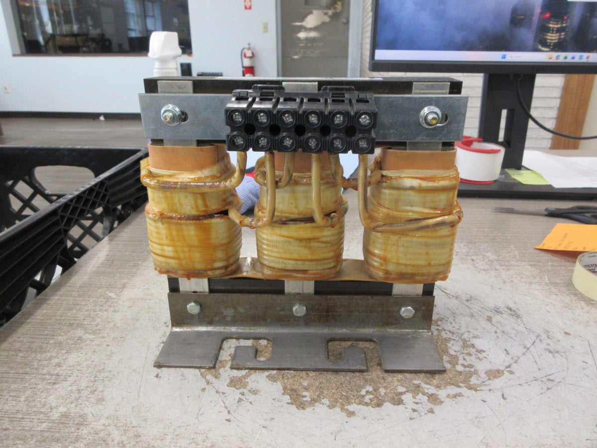 TCI KLR Series Line Reactor KLR55CTB 55A 600V 3Ph 50/60Hz Used