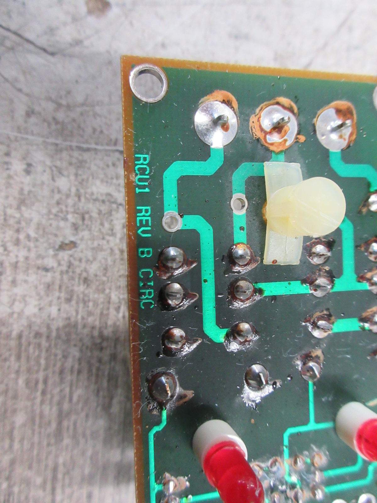 AEI Relay Board RCU1 Rev. B Used