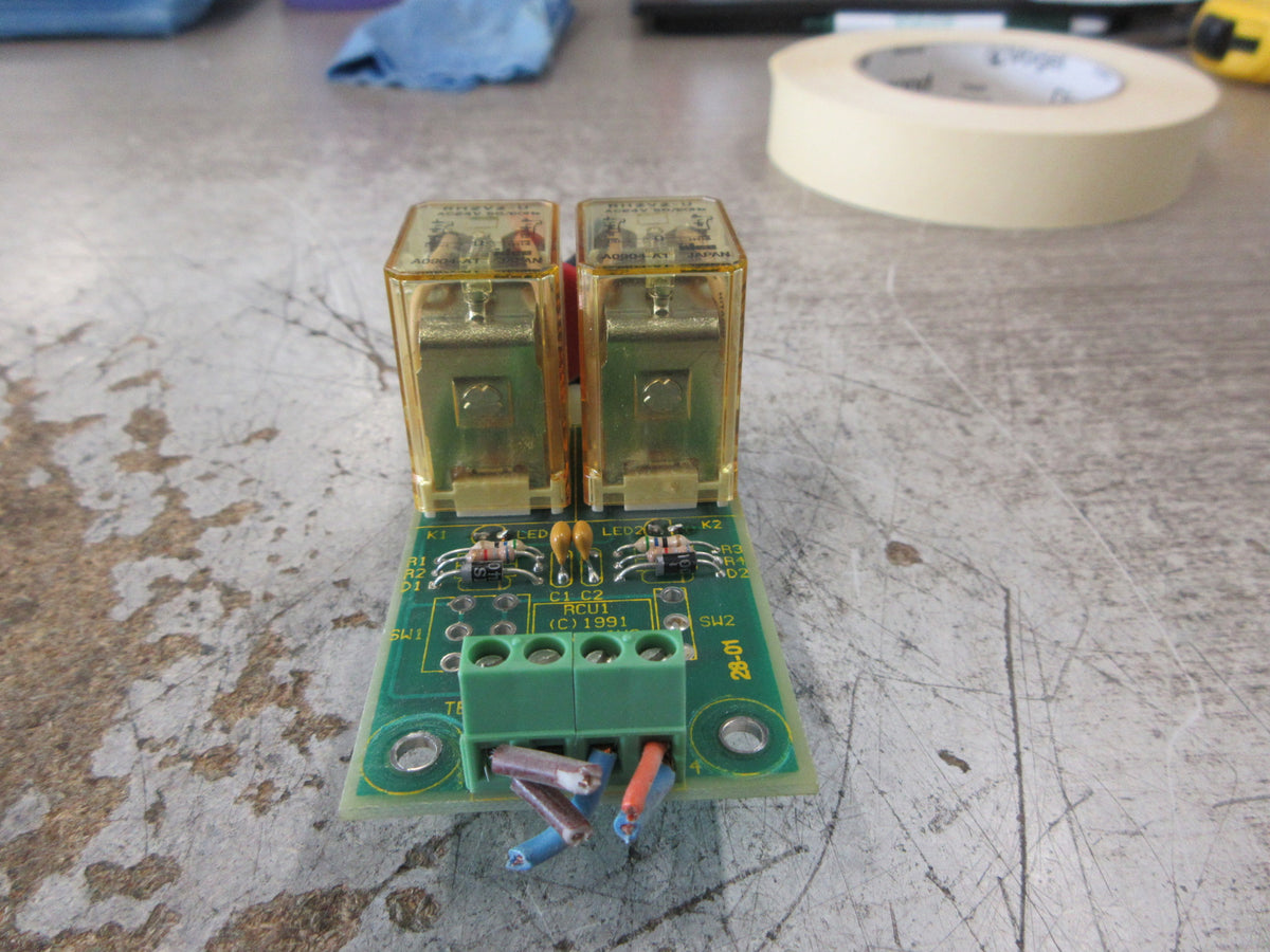 OMNUS Relay Board RCU1 Rev. C Used