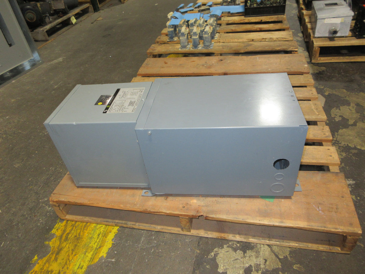 Square D Mini Power-Zone Unit Substation MPZ7S40F 7.5KVA Pri: 480V Used