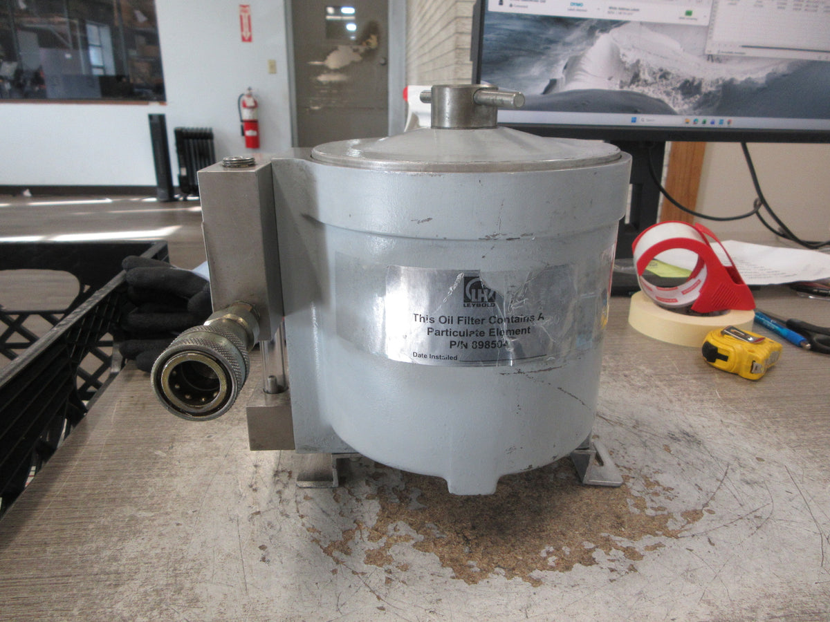 Leybold Oil Filter 898504 Used