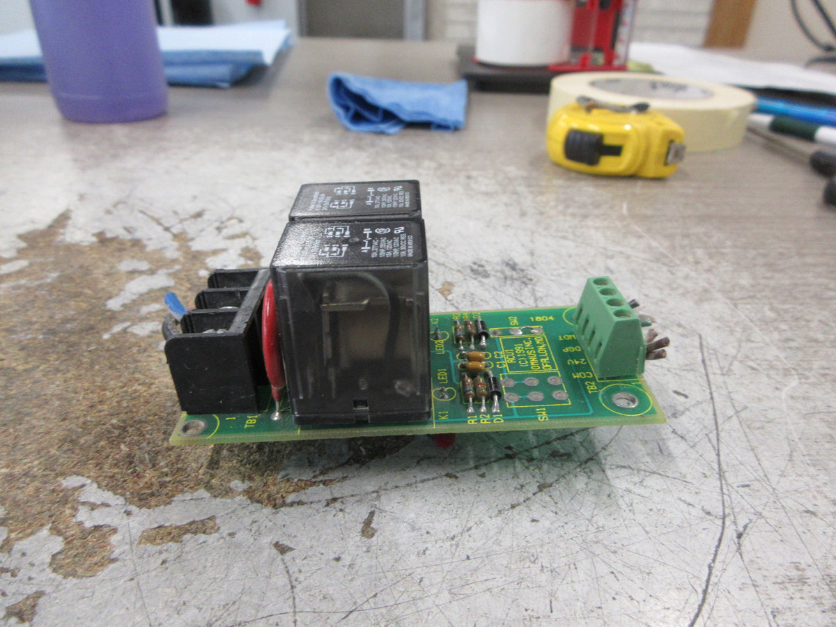 OMNUS Relay Board RCU1 Rev. C Used